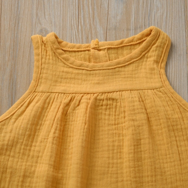 Children multicolor vest + big PP shorts two-piece suit