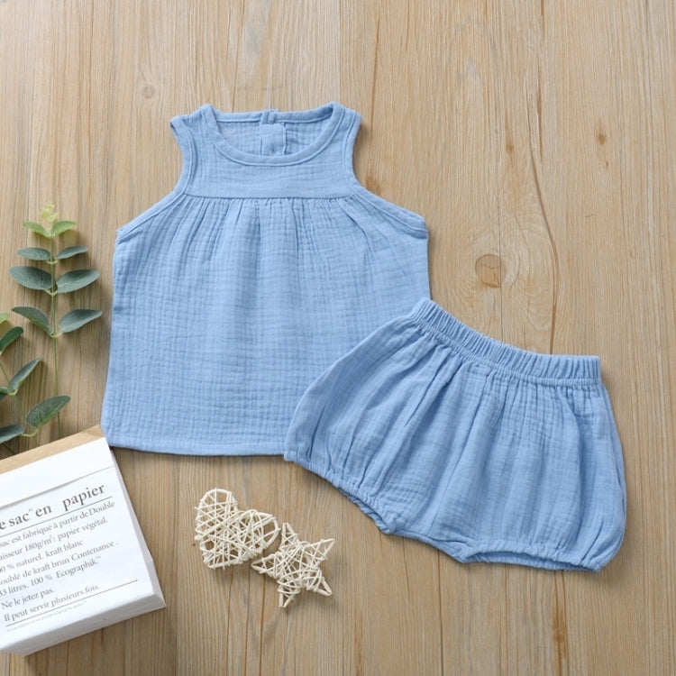 Children multicolor vest + big PP shorts two-piece suit