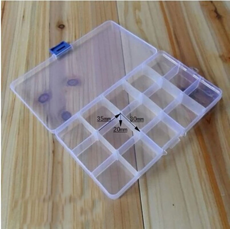 HENGJIA qt020 Fifteen Grid Waterproof Multifunction Fishing Tool Gear Storage, qt020