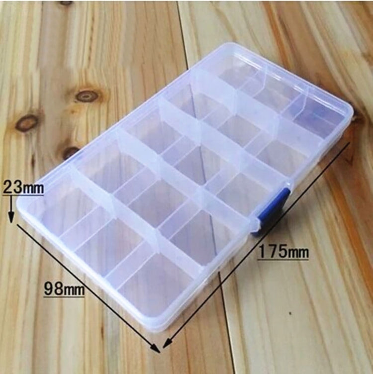 HENGJIA qt020 Fifteen Grid Waterproof Multifunction Fishing Tool Gear Storage, qt020